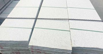 肇庆芝麻白毛板，石材毛板