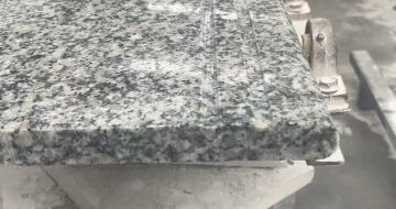 肇庆芝麻白楼梯踏步 芙蓉白