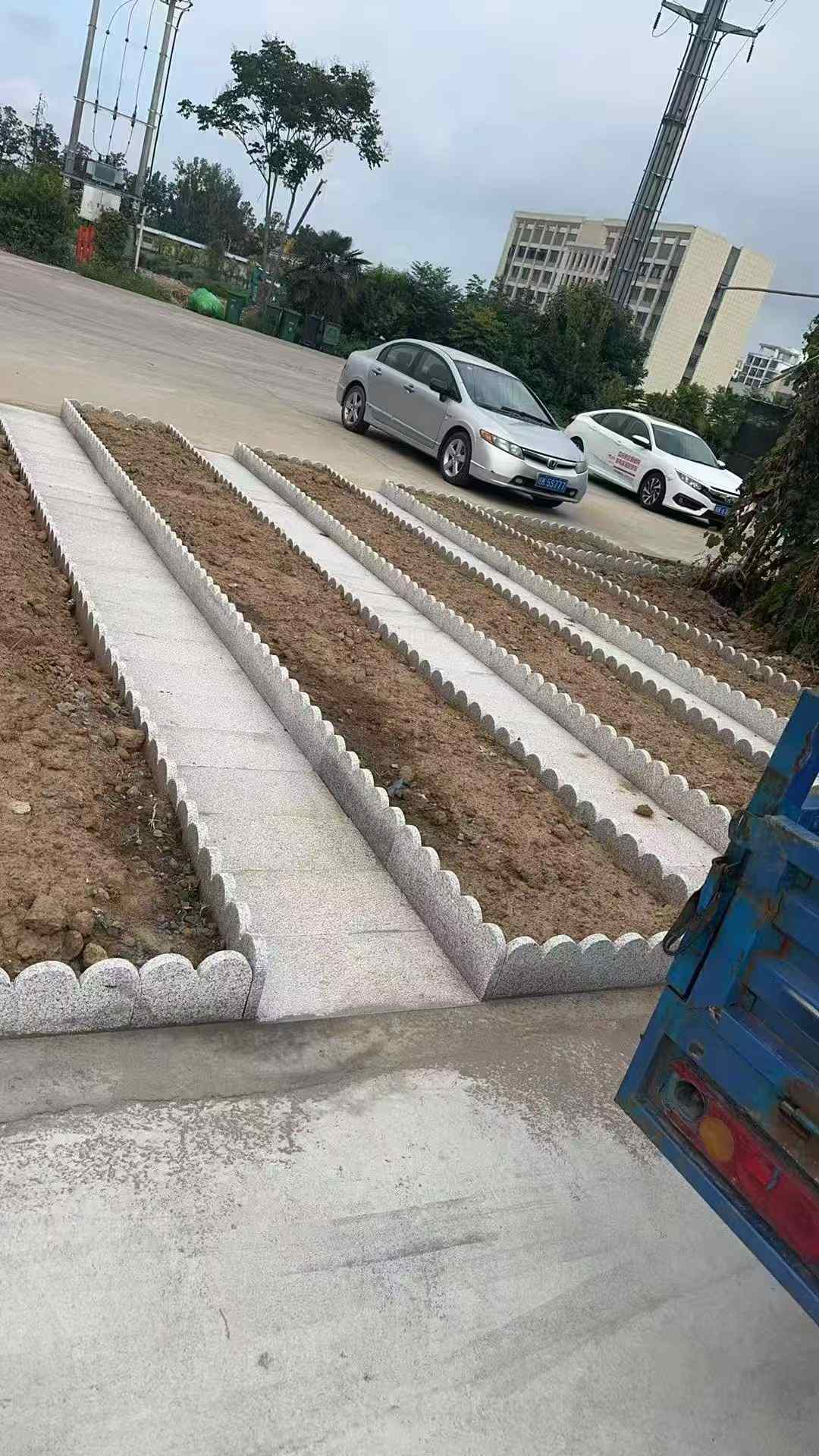 肇庆芝麻白花边石